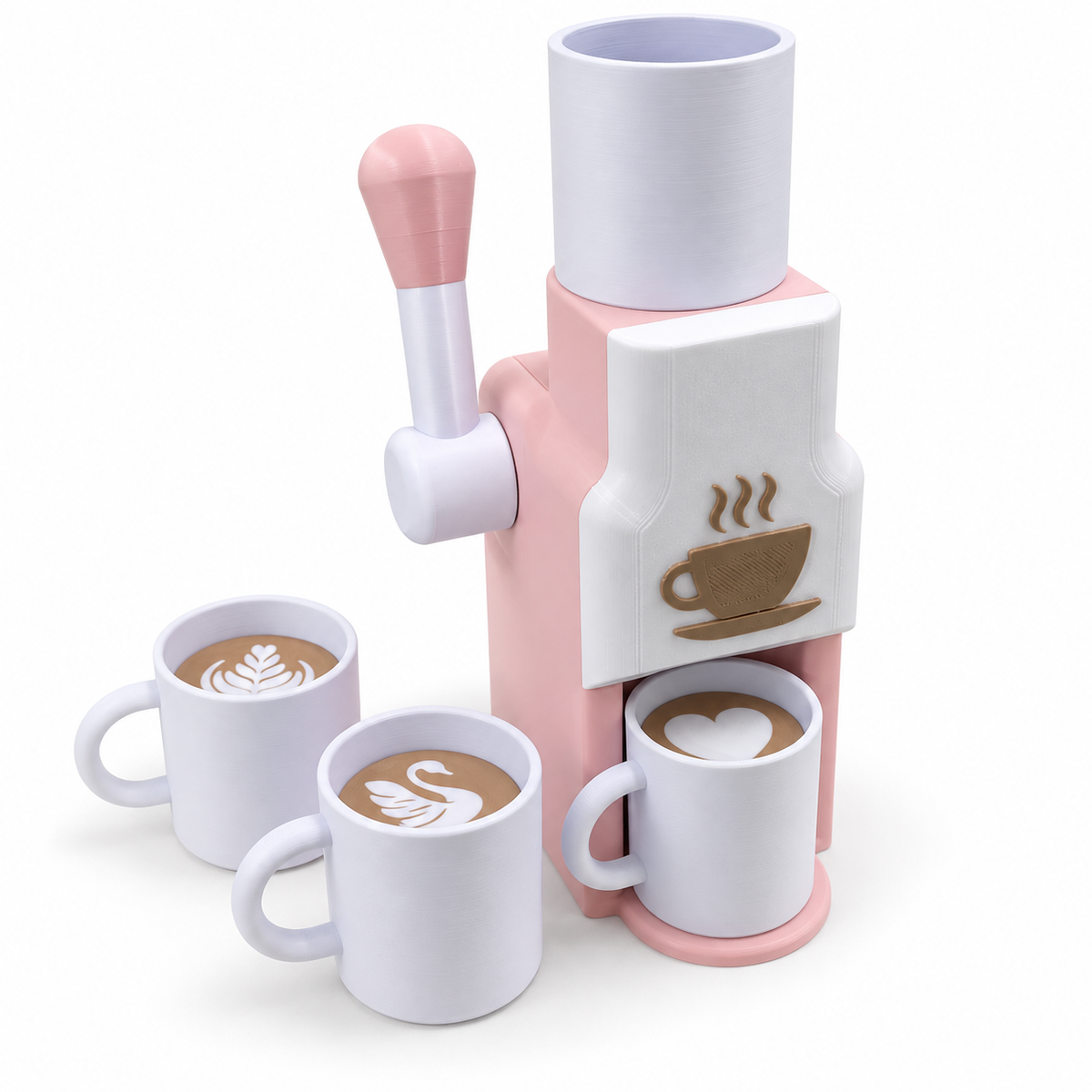 Cafeteira de Brinquedo Infantil Sensorial - Kit com Xícaras