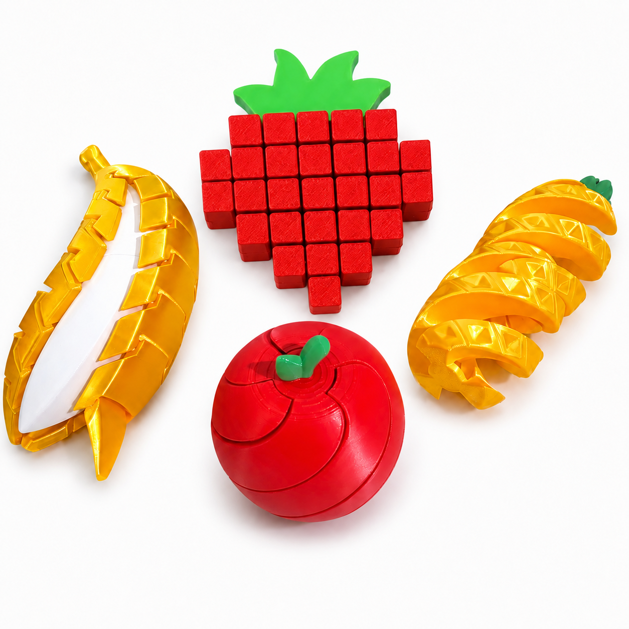 Kit Sensorial de Frutas - Brinquedo Educativo Infantil