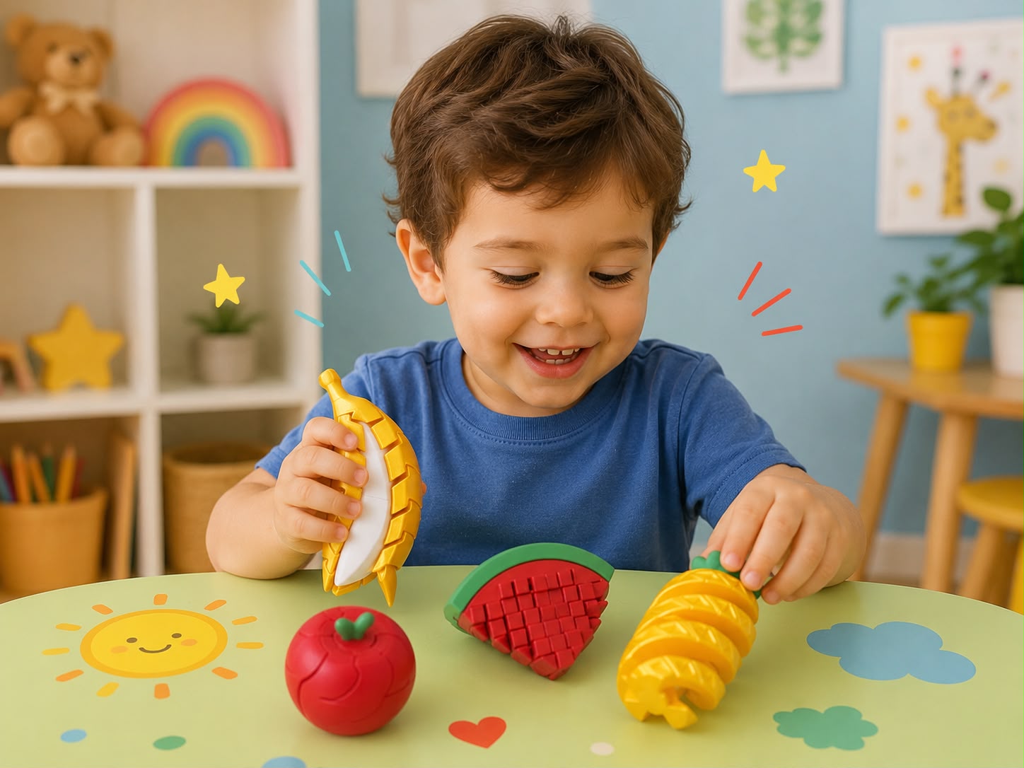 Kit Sensorial Frutas