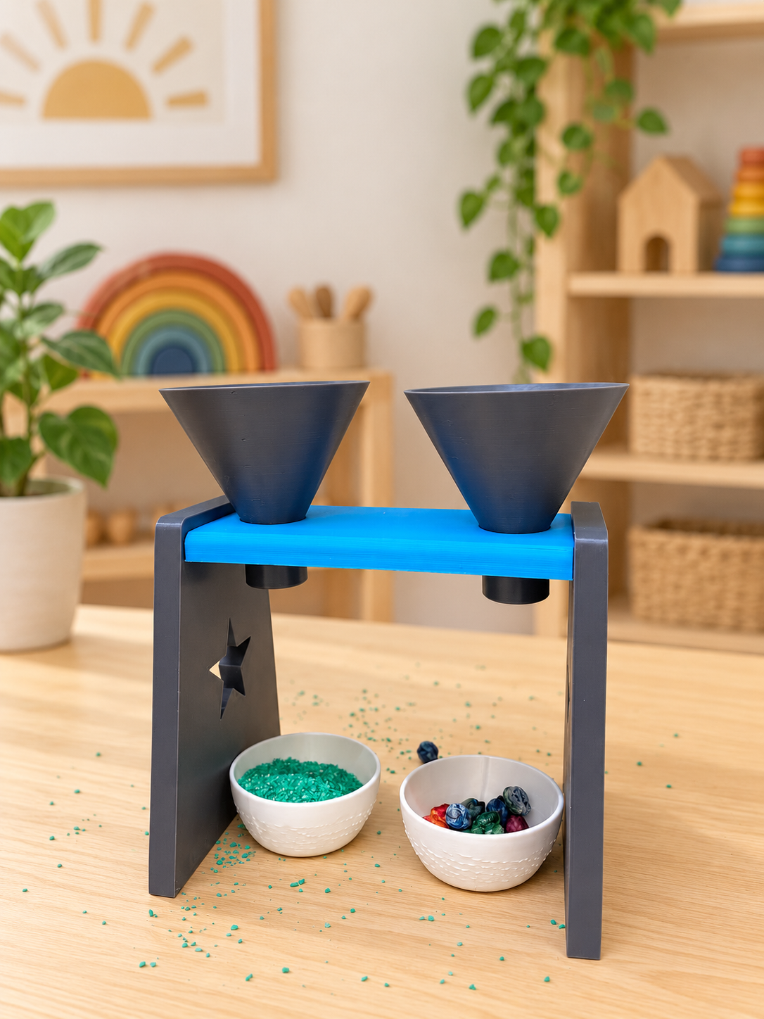 Funil Sensorial Montessori